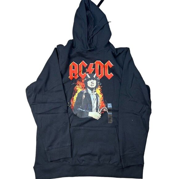AC/DC Highway to Hell Hoodie Mens M Womens L NWT - Picture 1 of 2